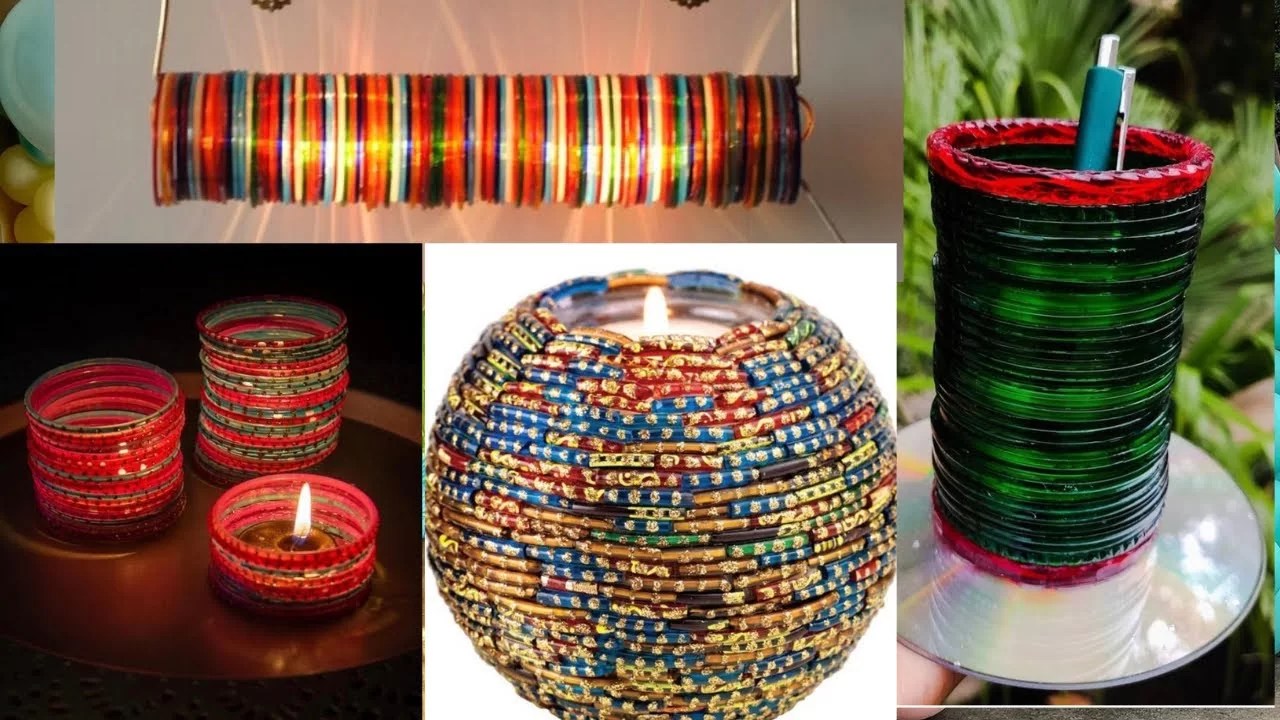 Home decoration using bangles