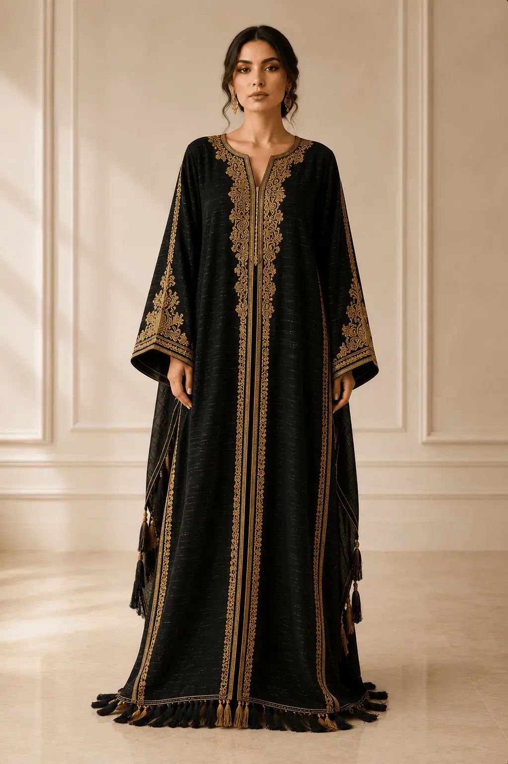 9achabiya tunisienne brodée, tenue traditionnelle — Kaya Mode