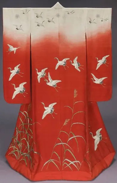 Red kimono
