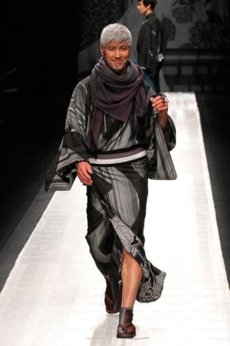Male fashion model