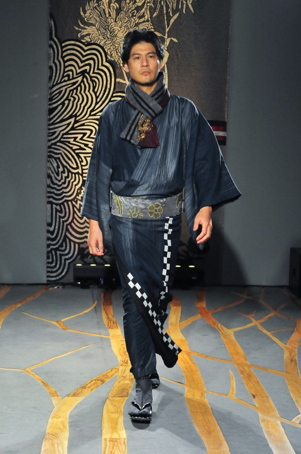 Male fashion model