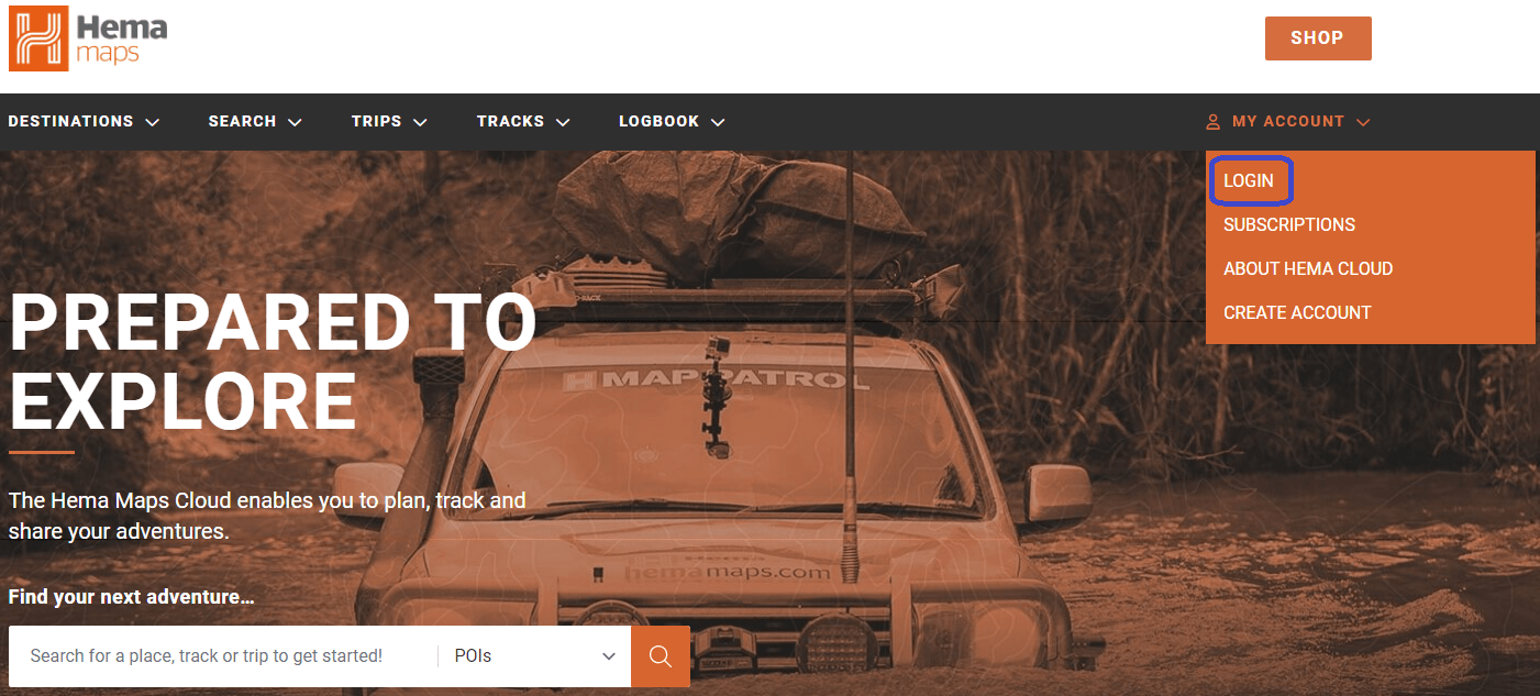 Hema Explorer App Hema Cloud Retired - Classic Gradient Texture - Full HD