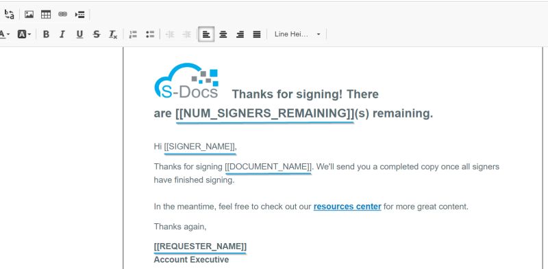 Using Custom S Sign Email Notification Templates S Docs Knowledge Base - Download Premium Light Wallpaper | Mobile