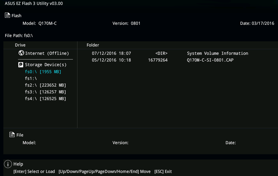 Asus bios utility ez mode no csm support