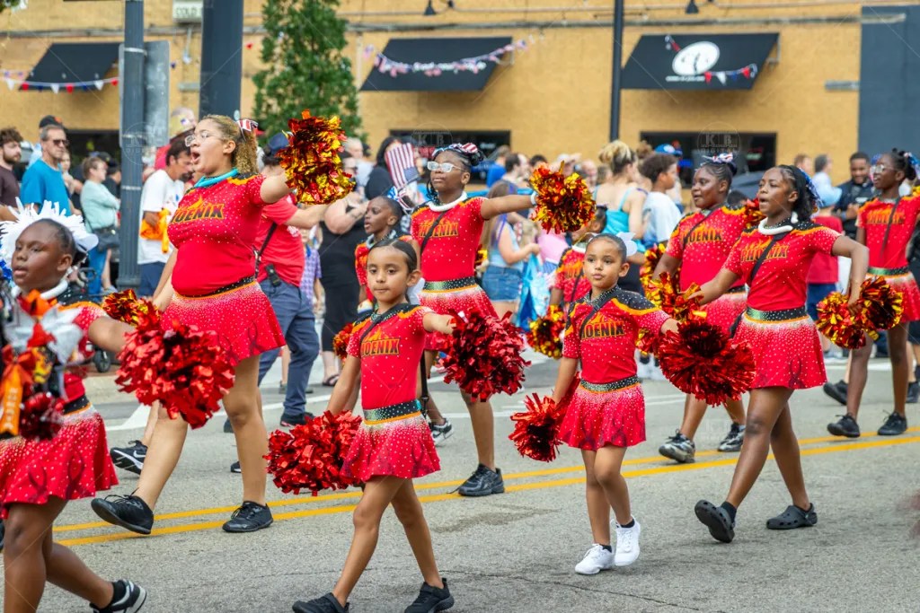 Independence Day parade in Rockford, Illinois by KB Digital