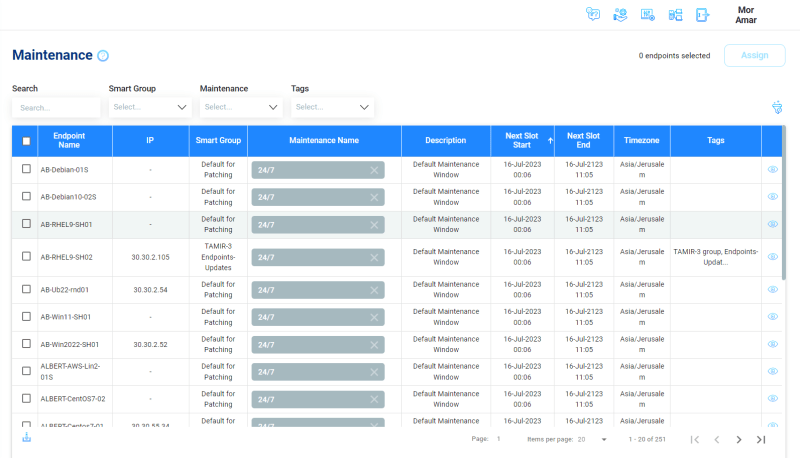 Viewing Endpoint Managed Agent Files Jetpatch - Premium Sunset Pattern Gallery - Full HD