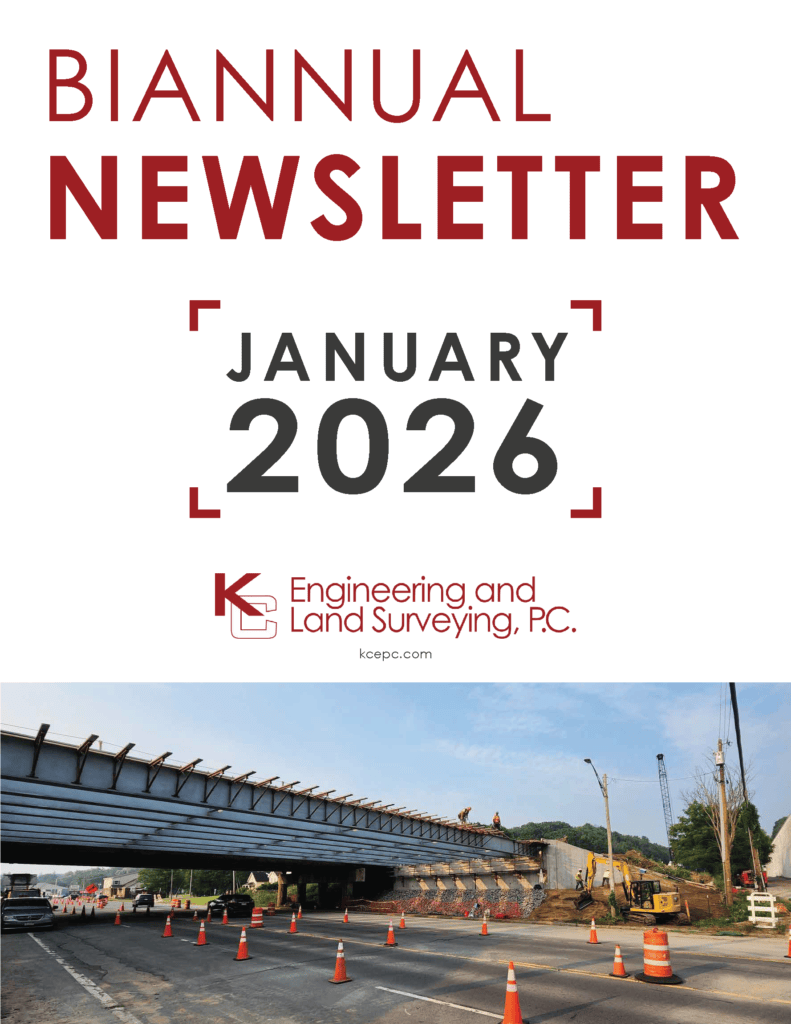 January 2026 Company Newsletter KC Engineering And Land Surveying P C Jan 2026 Cover 791x1024 