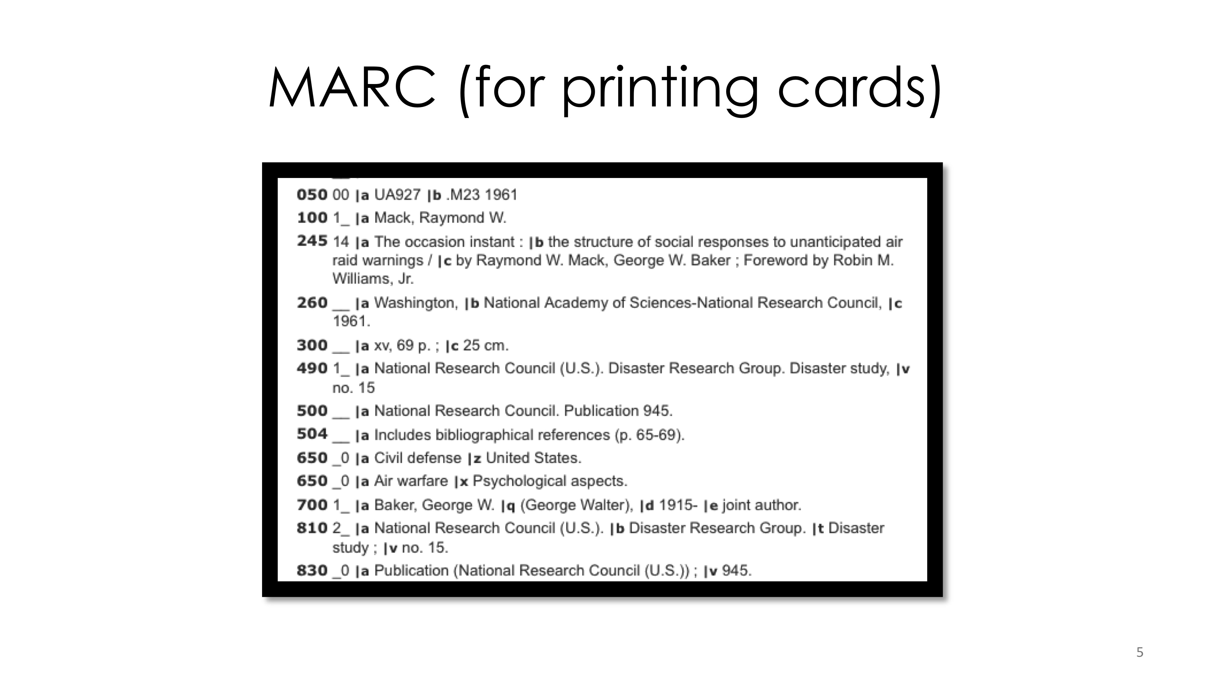 Creating The Catalog Before And After Frbr