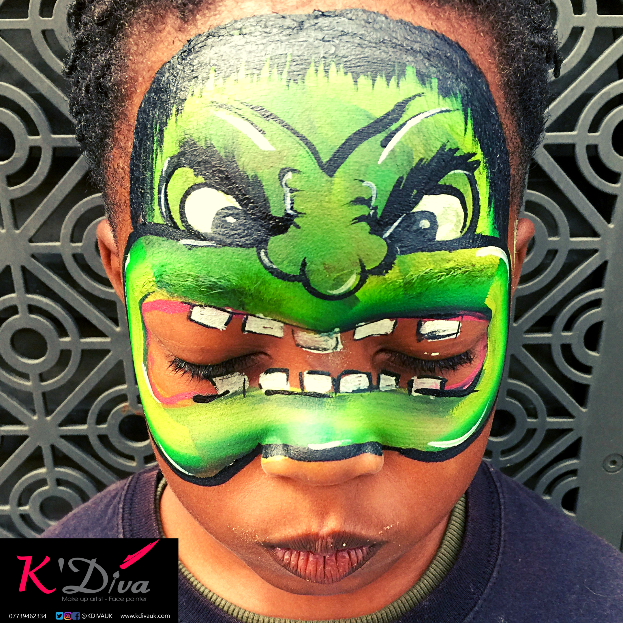 Hulk Facepaint