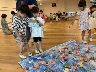 子どもたちが準備した夏祭り