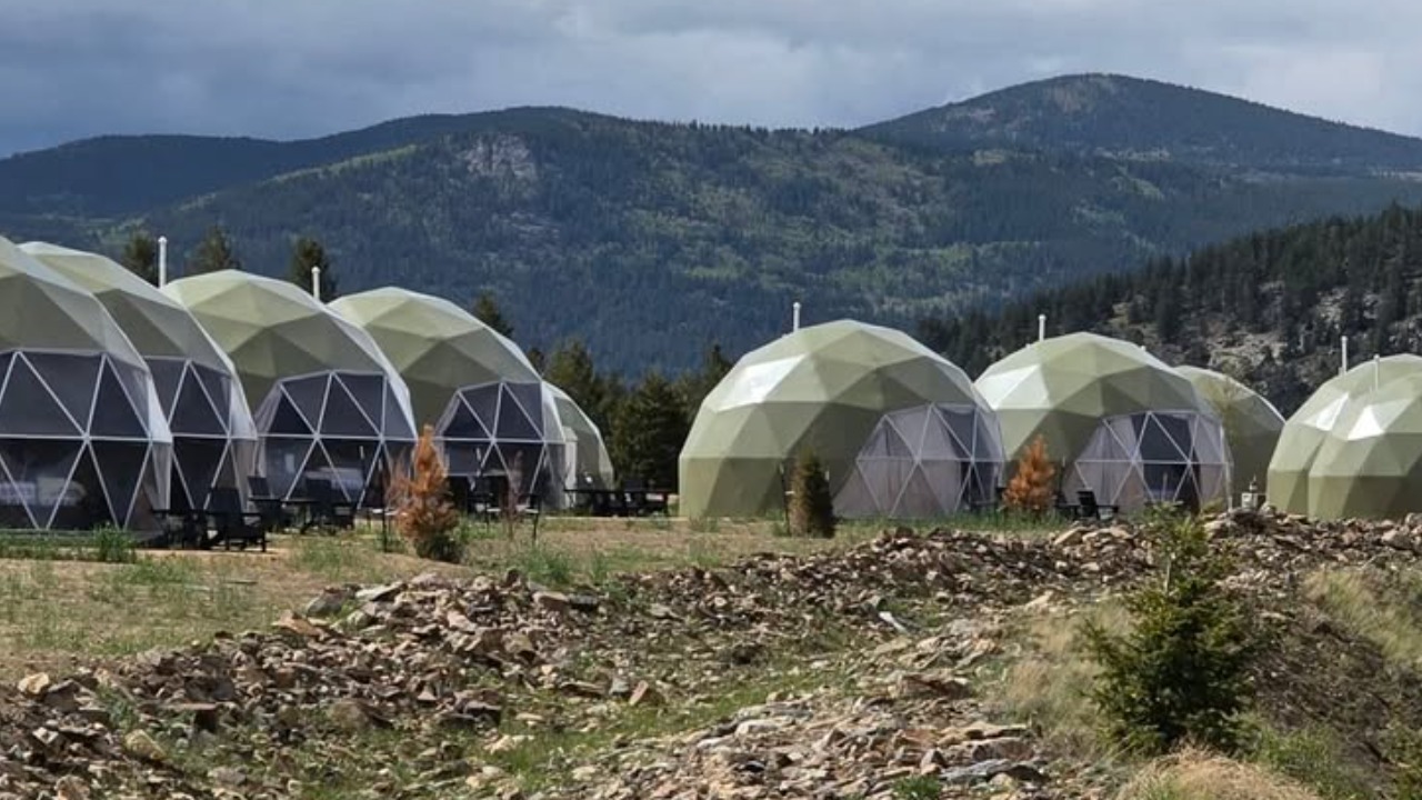 Geodesic dome glamping resort now open in Black Hawk
