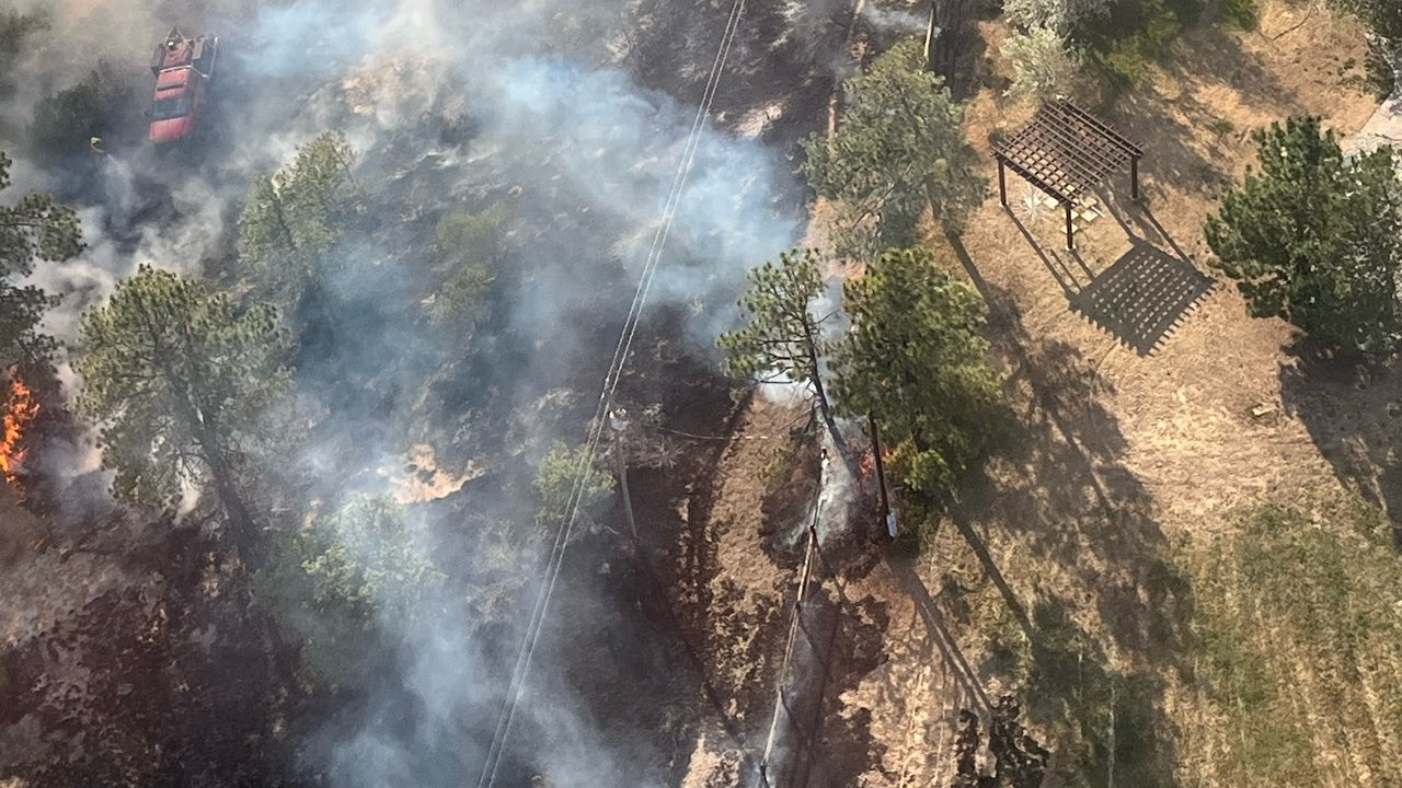 Quick response keeps vegetation fire under control after threatening homes