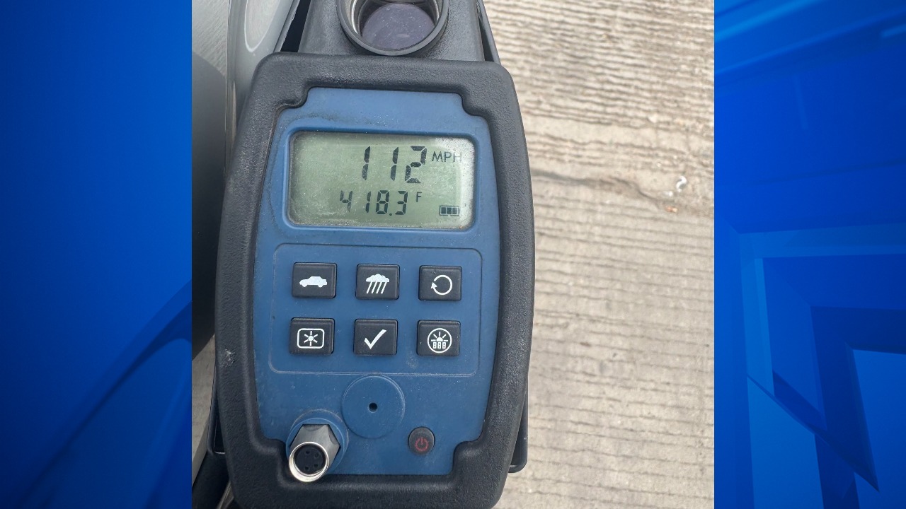 CSP issues stern warning, driver caught going 57mph over limit