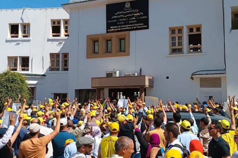 نقابة التعليم العالي تعلن إضرابا لثلاثة أيام رفضا لمشروع قانون جديد