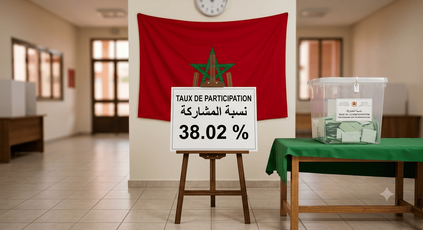 38,02% نسبة المشاركة في الانتخابات التشريعية وطنيا عند اختتام الاقتراع