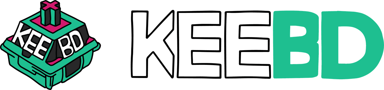 Keebd Single Cut Sticker - Abstract Wallpaper Collection - 4K Quality