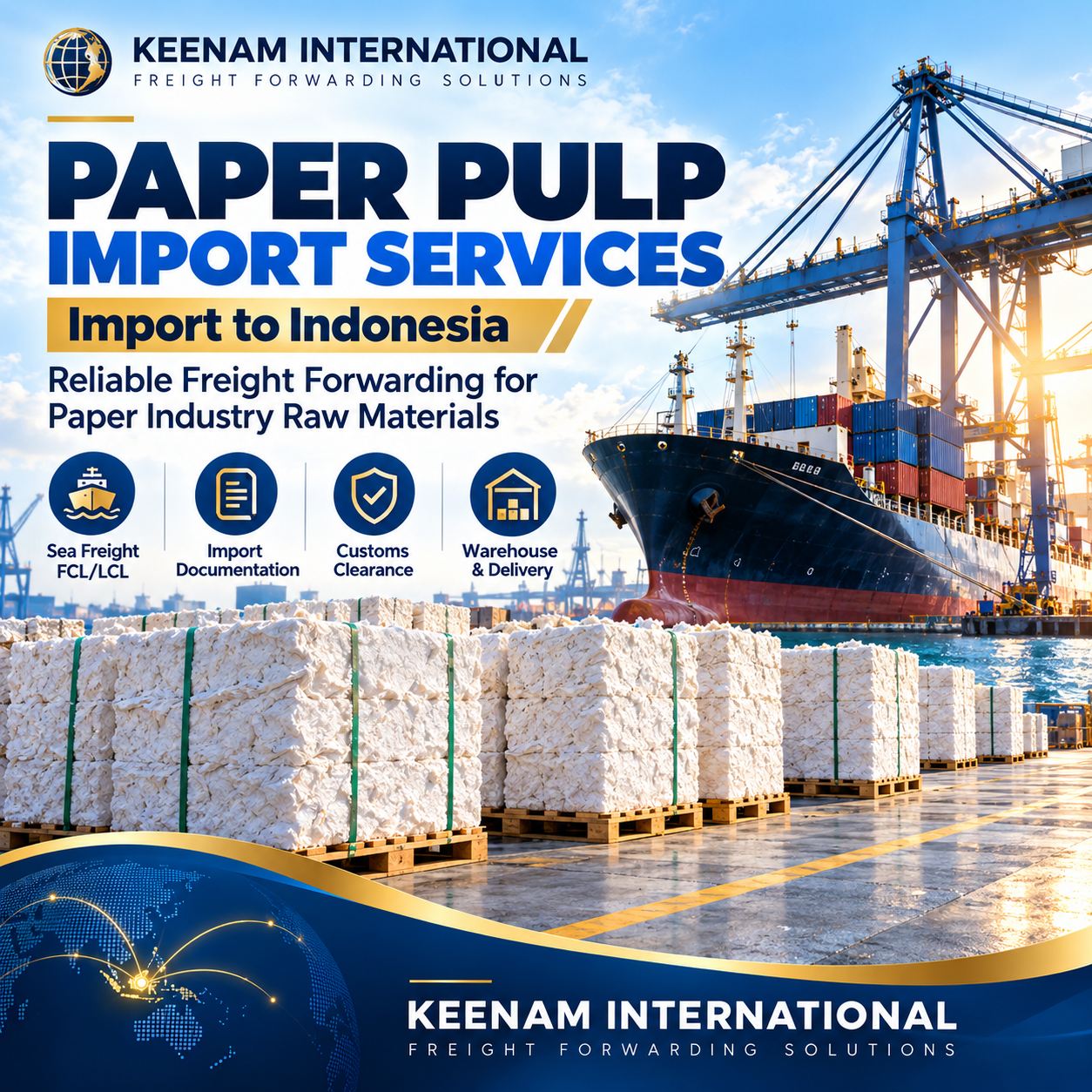 Wood Pulp Import Indonesia