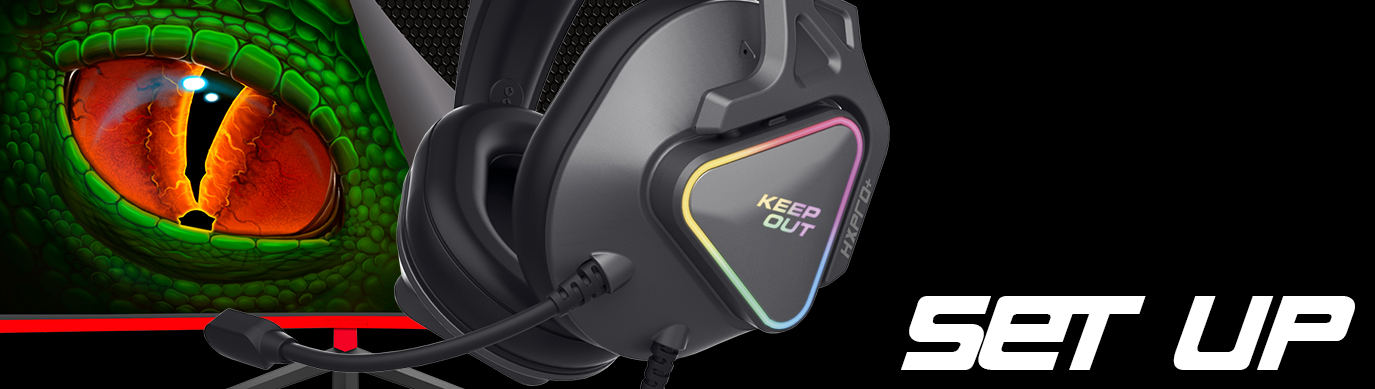 SETUP KEEPOUT GAMING