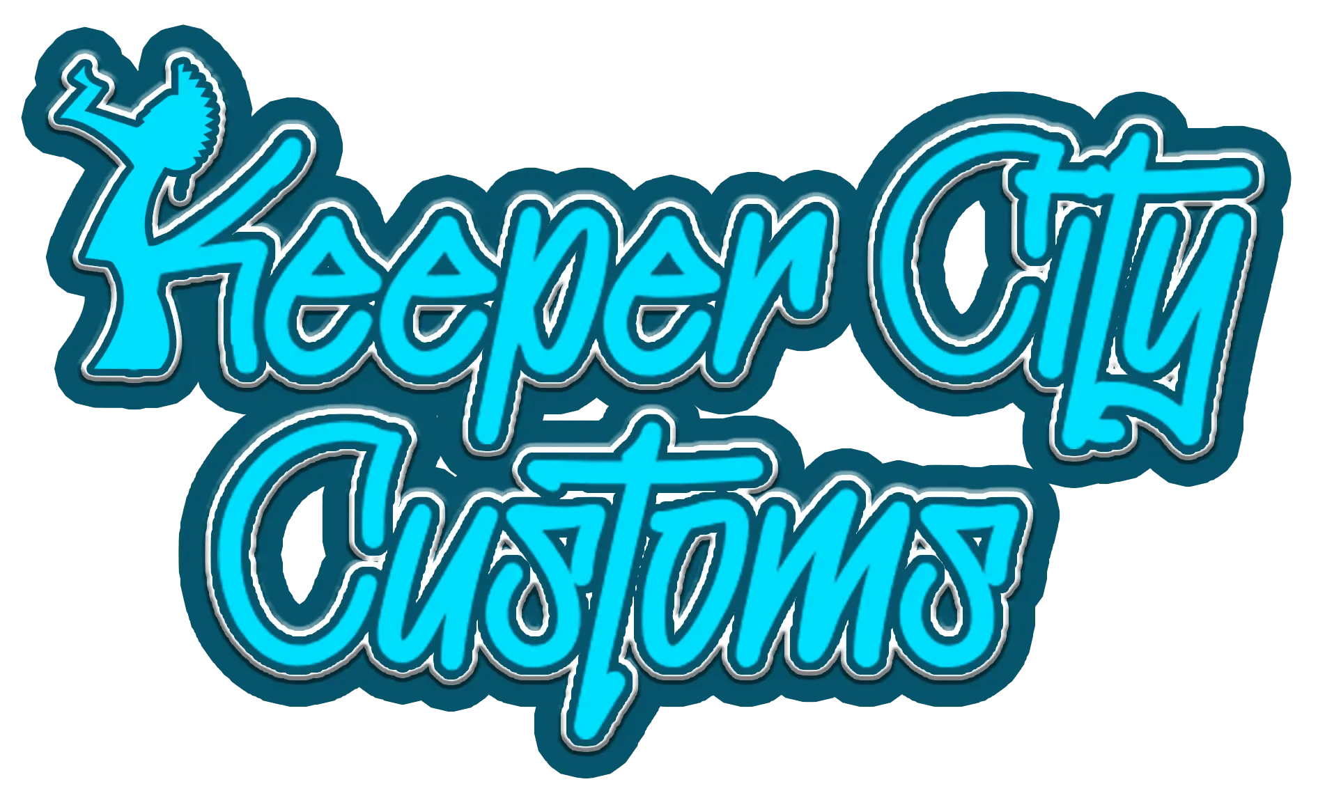 Logo for Keeper City Customs auto shop in Wichita