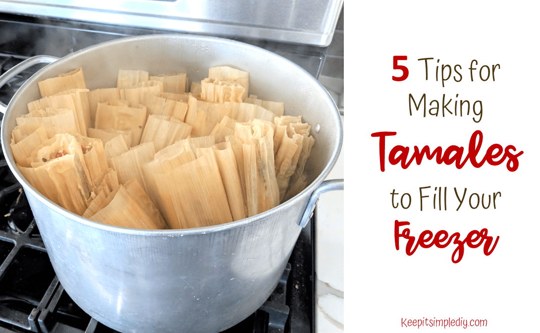 Freezer tamales
