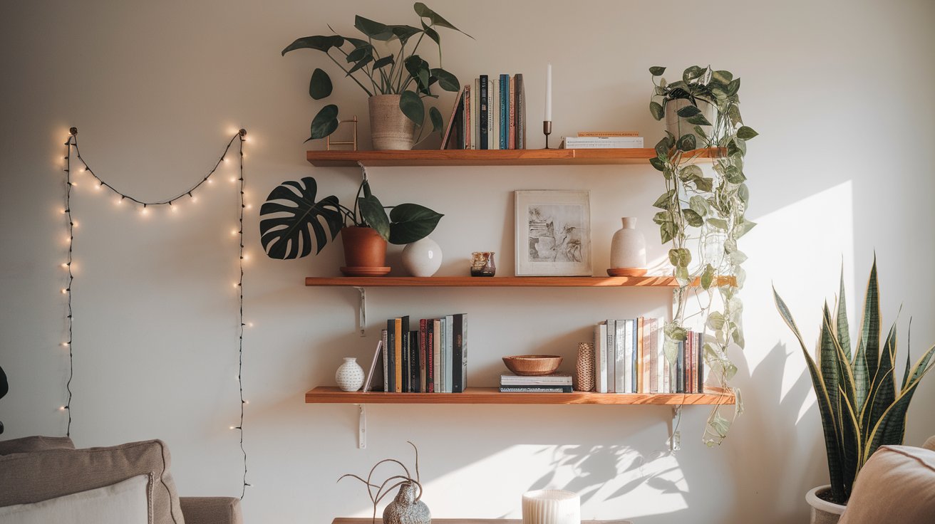 10 Gorgeous DIY Floating Shelf Ideas (Free Plans) — Floating Shelves, Wood Shelf, Minimalist Decor