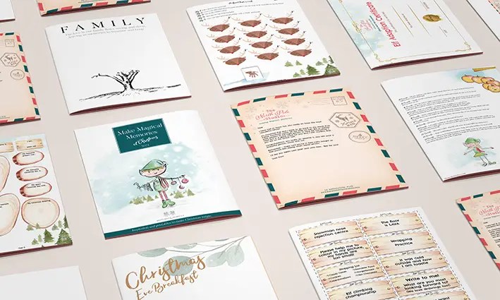 Elf ideas, printable Christmas menu, elf letter, elf on the shelf ideas, family christmas ideas