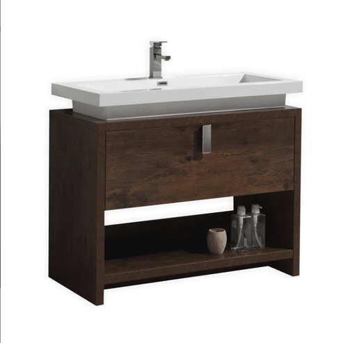 40 Rose Wood Bathroom Vanity Keetchen
