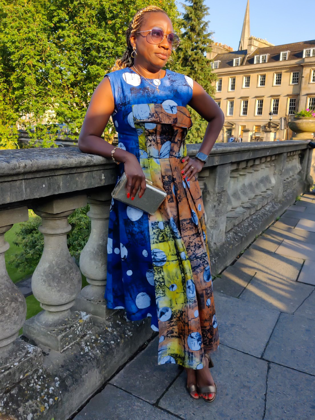 The LadyMaker Adire dress