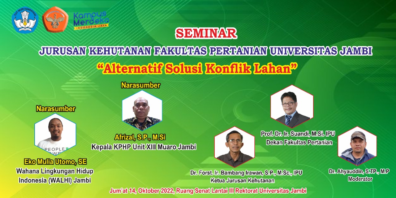 SEMINAR JURUSAN KEHUTANAN SERI 4