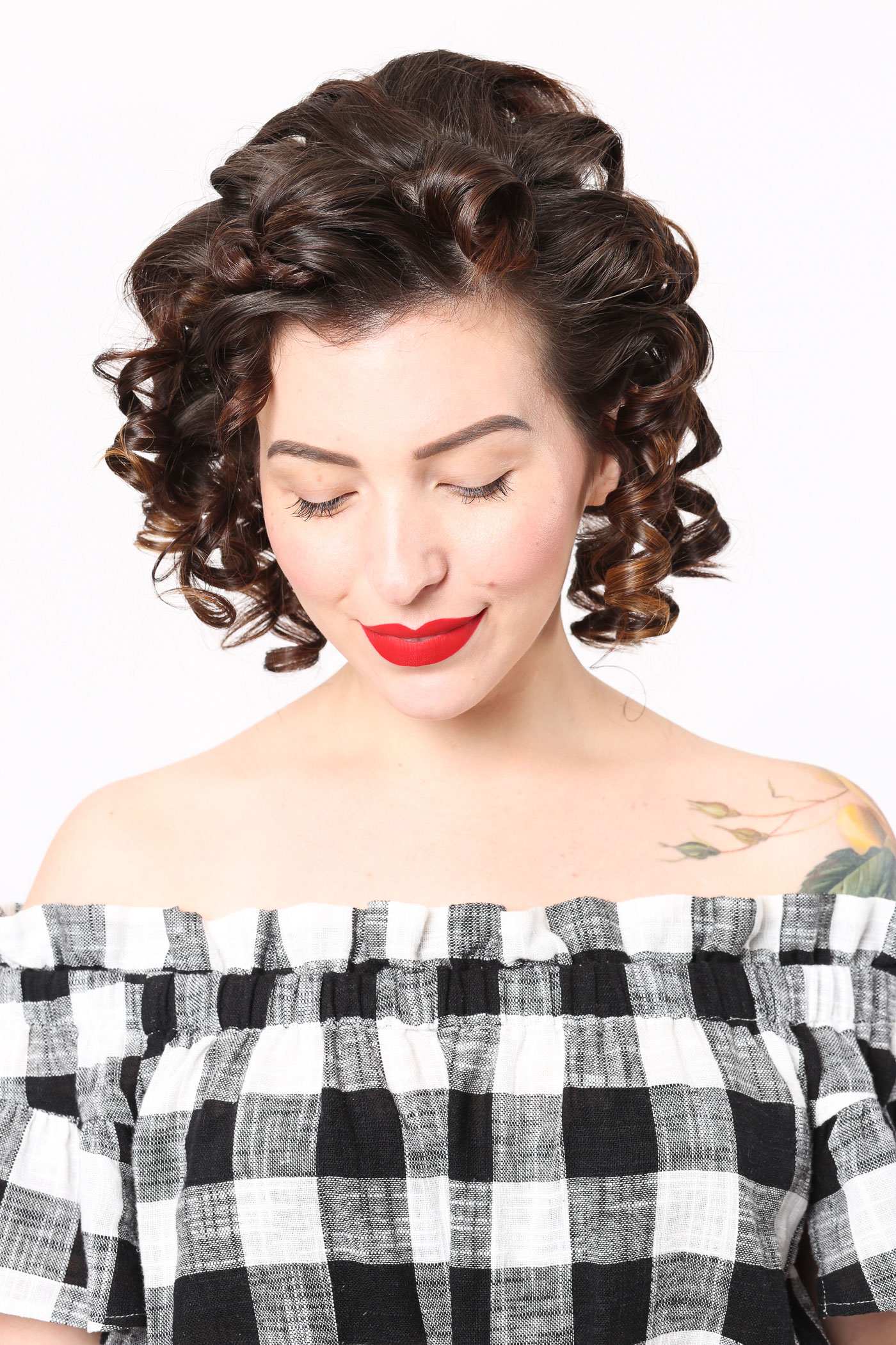 Holiday hairstyle: retro waves / vintage hair tutorial