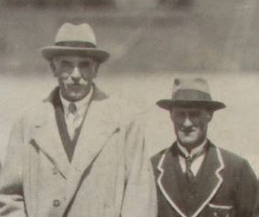 Tedd Higgs the coach with the Governor of South Australia
