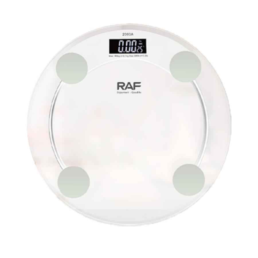 Raf R.10033 - Electronic Floor Scale, Maximum 180 Kg Capacity, Led High Definition Display, Accurate Body Weight Measurement