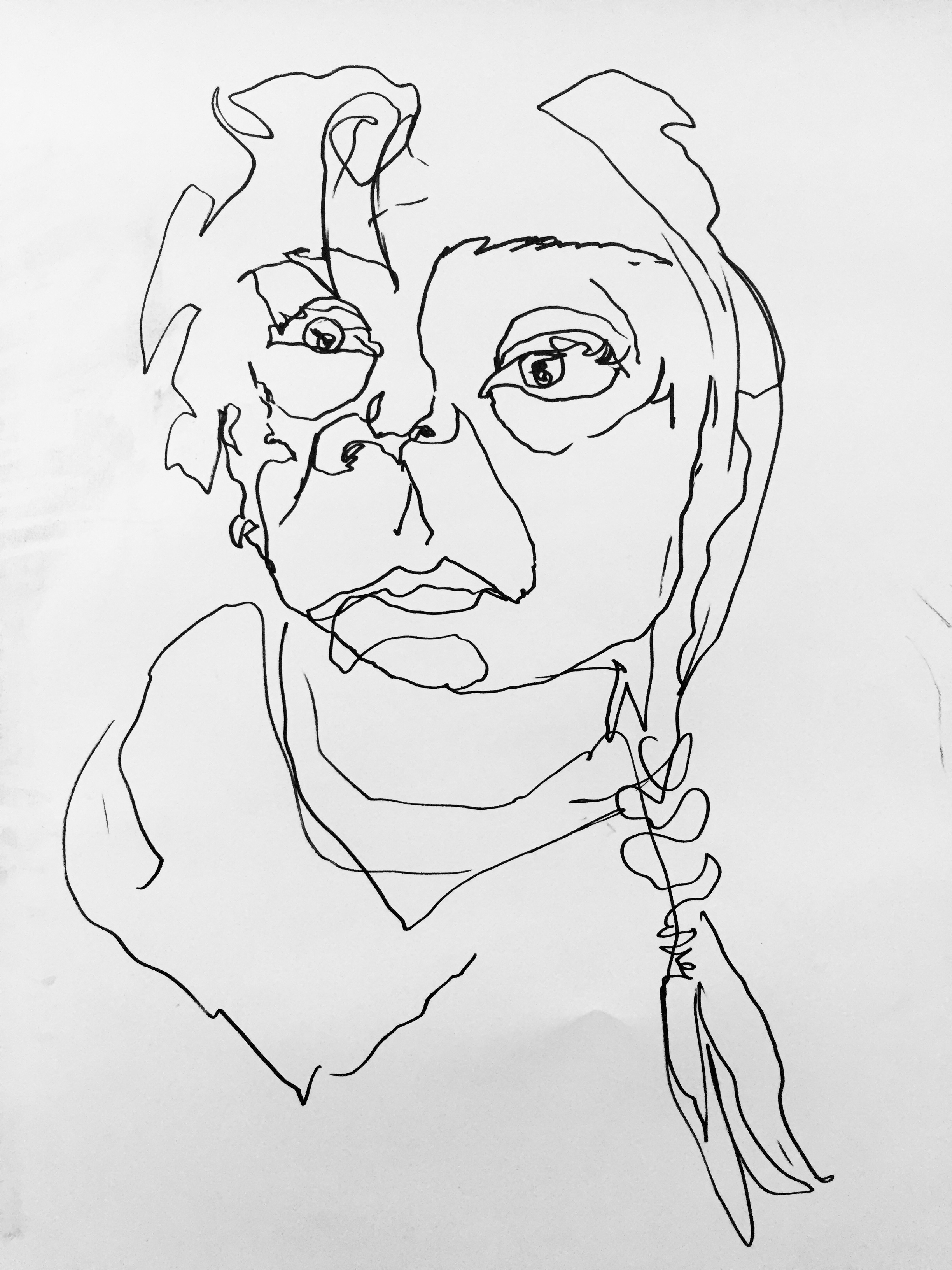 Feeling positively centred for the moment #365LoveNotesToSelf Day 162 Sharpie pen