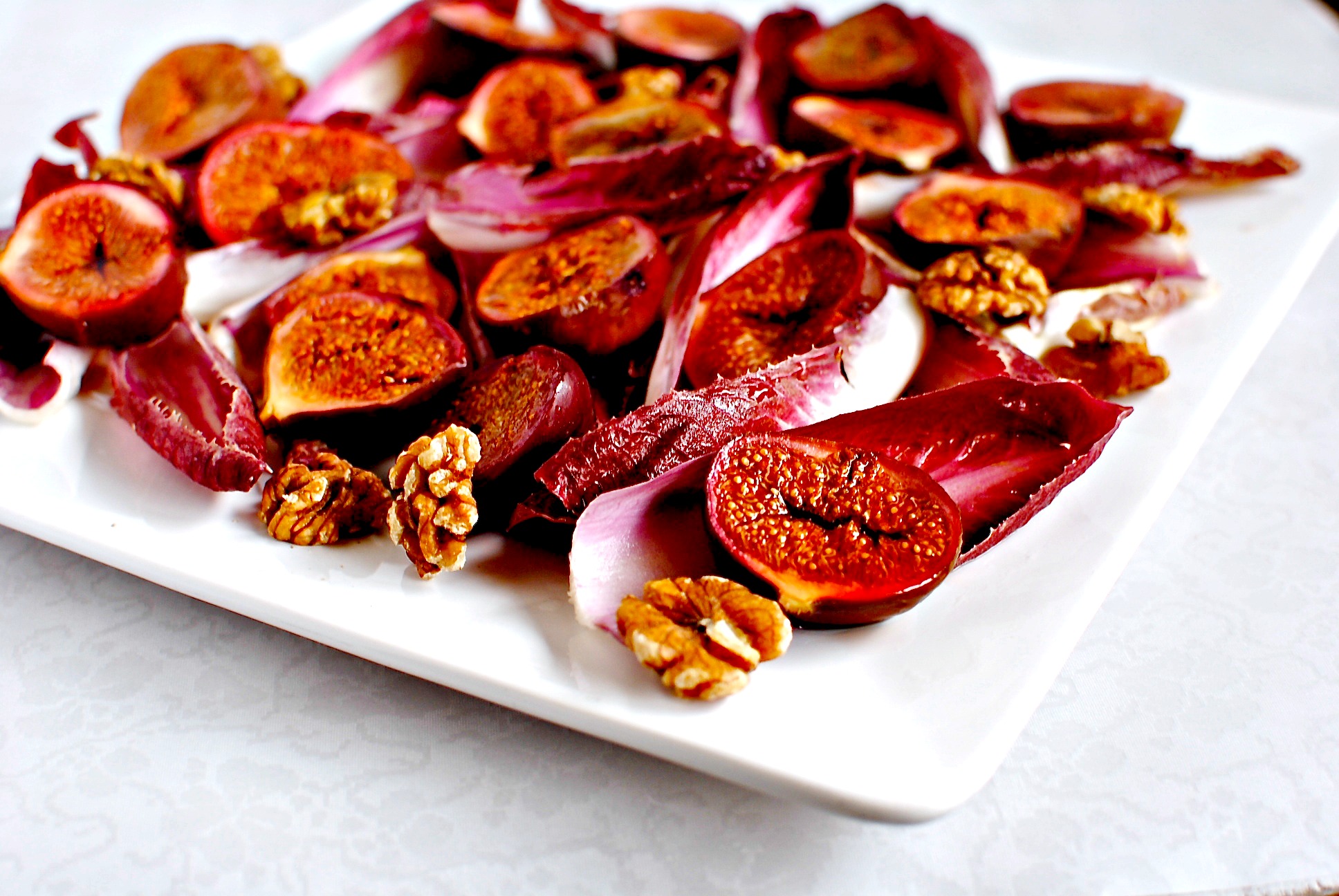 Chicory, Blood Orange, Walnuts & Celery