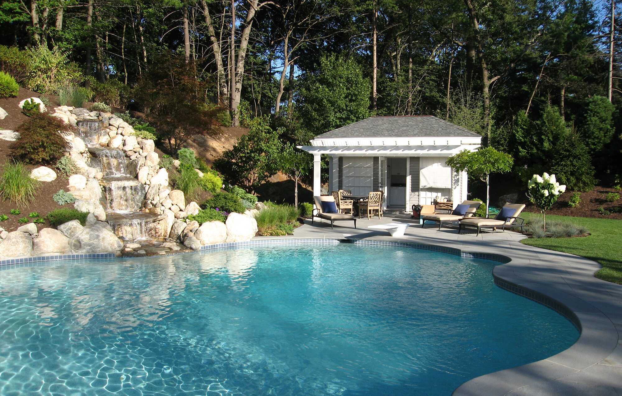 Pool Cabana built by Kells Construction Inc.