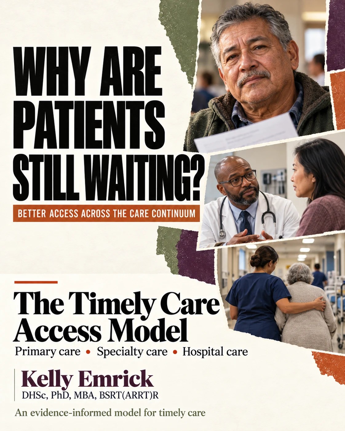 Editorial illustration asking why patients are still waiting.