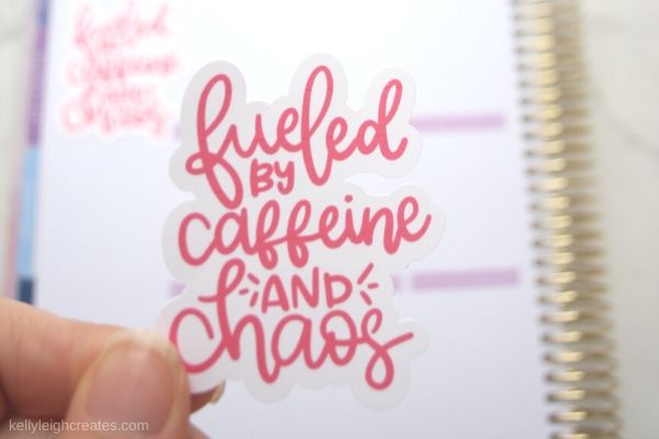 how to make stickers with svg files kelly leigh creates