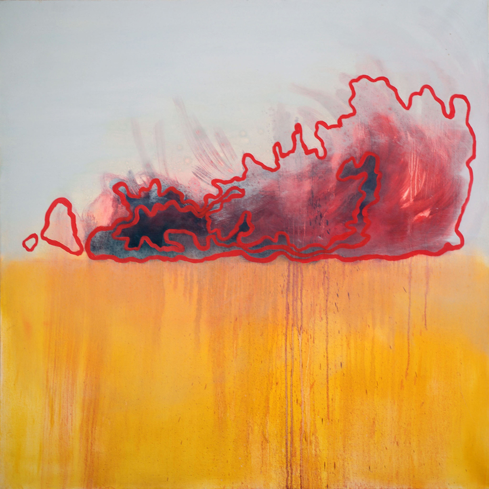 Tree Break 48"x48" oil on canvas