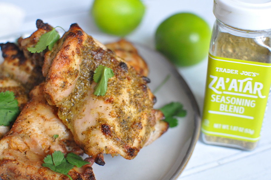 Za'atar Cilantro Lime Chicken Thighs Kelly's Clean Kitchen