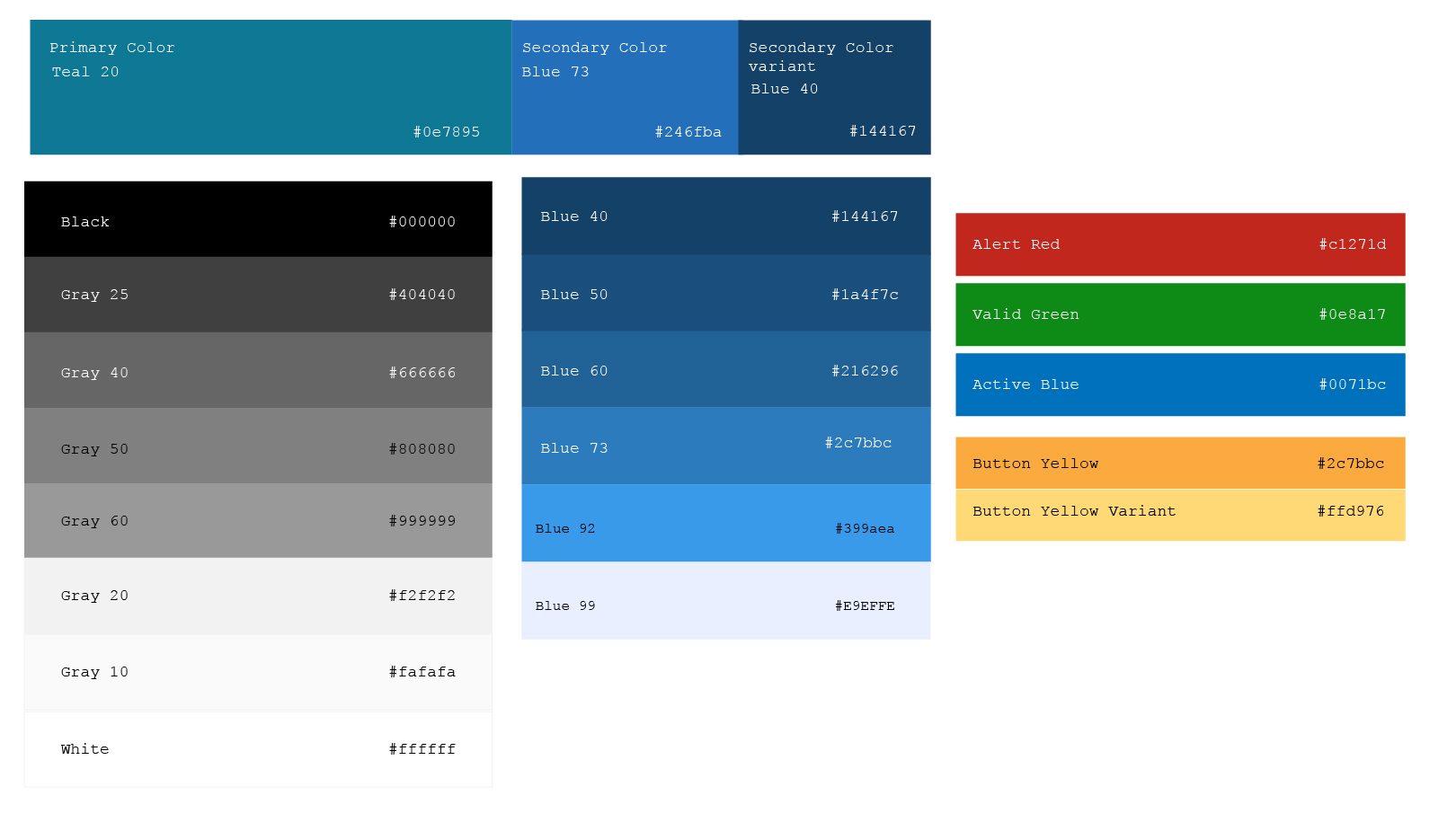 UI Color Library