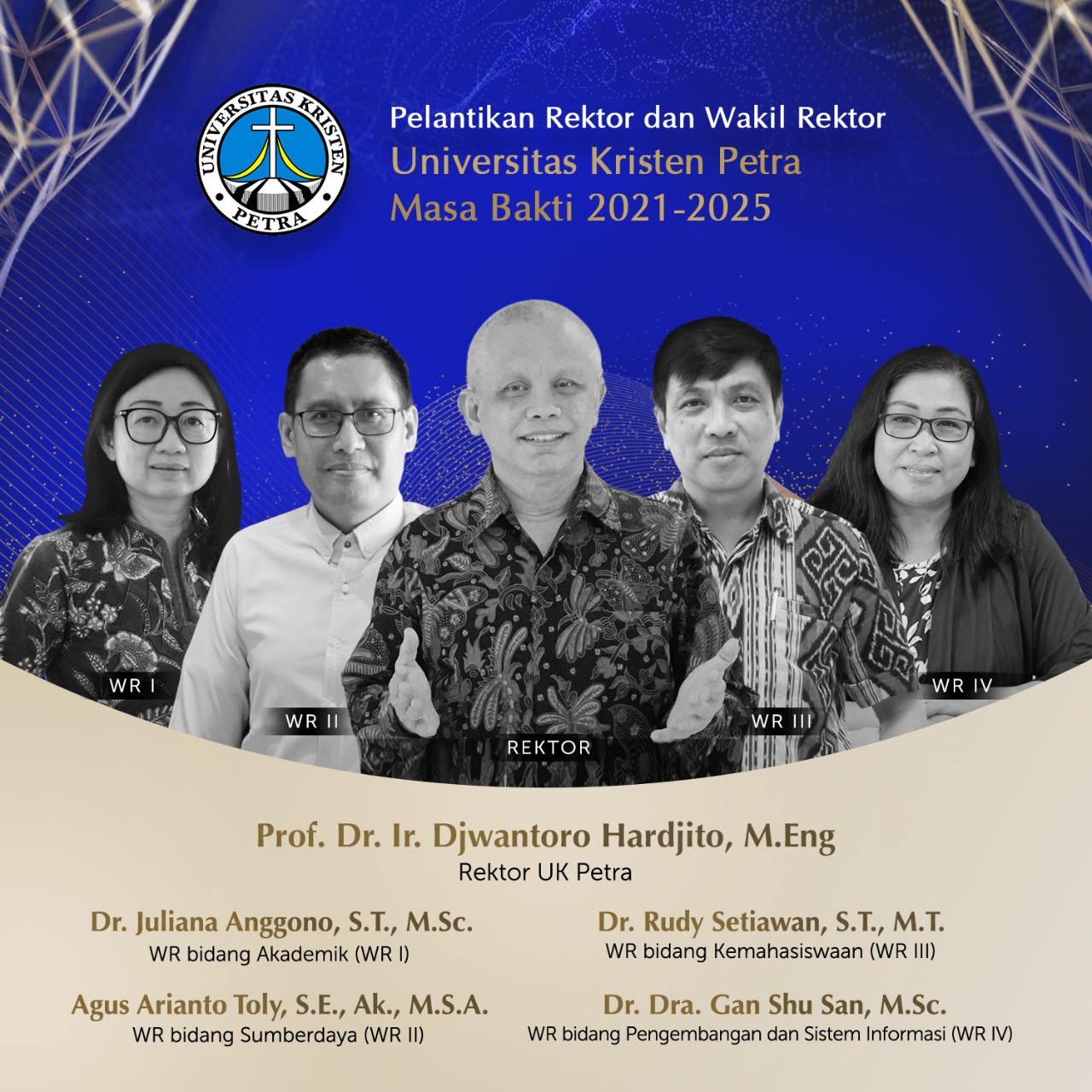 Didirikan pada tahun 1961 oleh yayasan pppk petra. Uk Petra Lantik Rektor Baru Ajak Sivitas Berubah Rela Terus Belajar Agar Tetap Relevan Kempalan Com