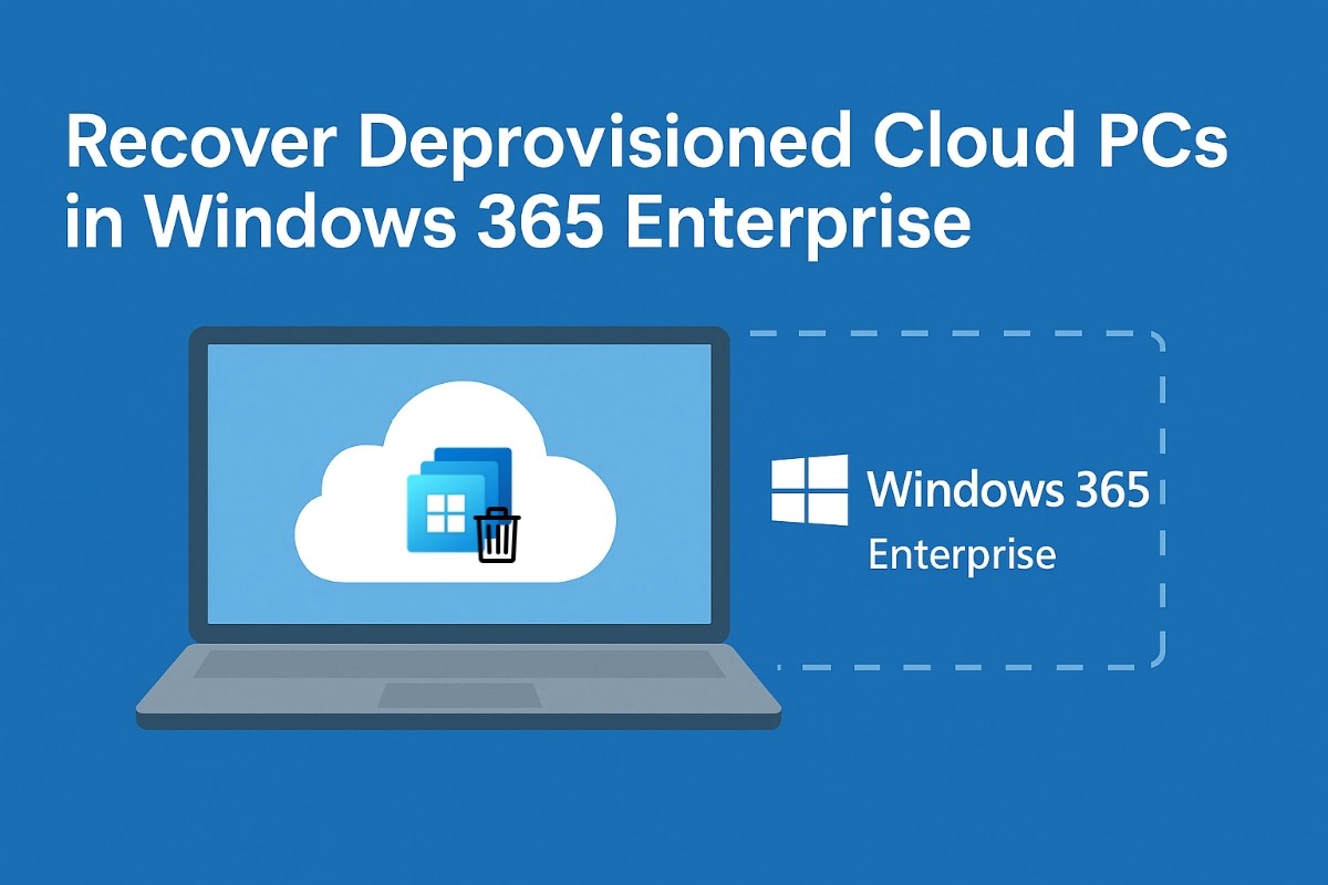 Recover a lost Cloud PC