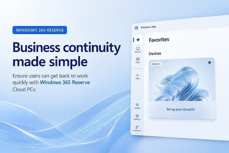 Windows 365 Reserve Business Continuity made simple