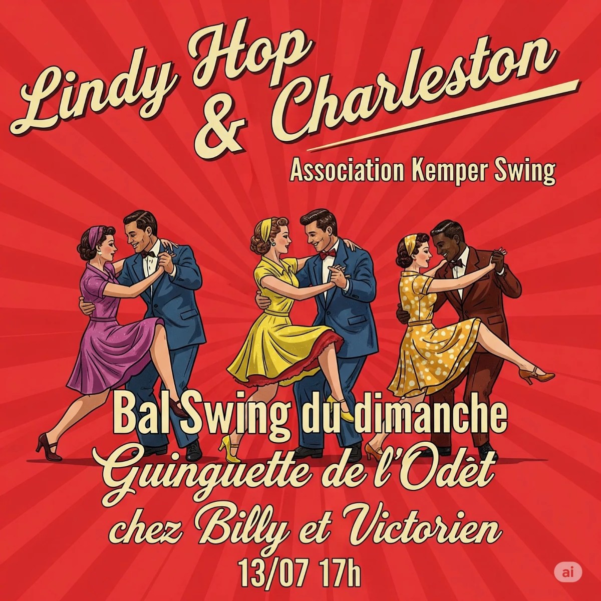 Bal Swing - Guinguette de l'Odet