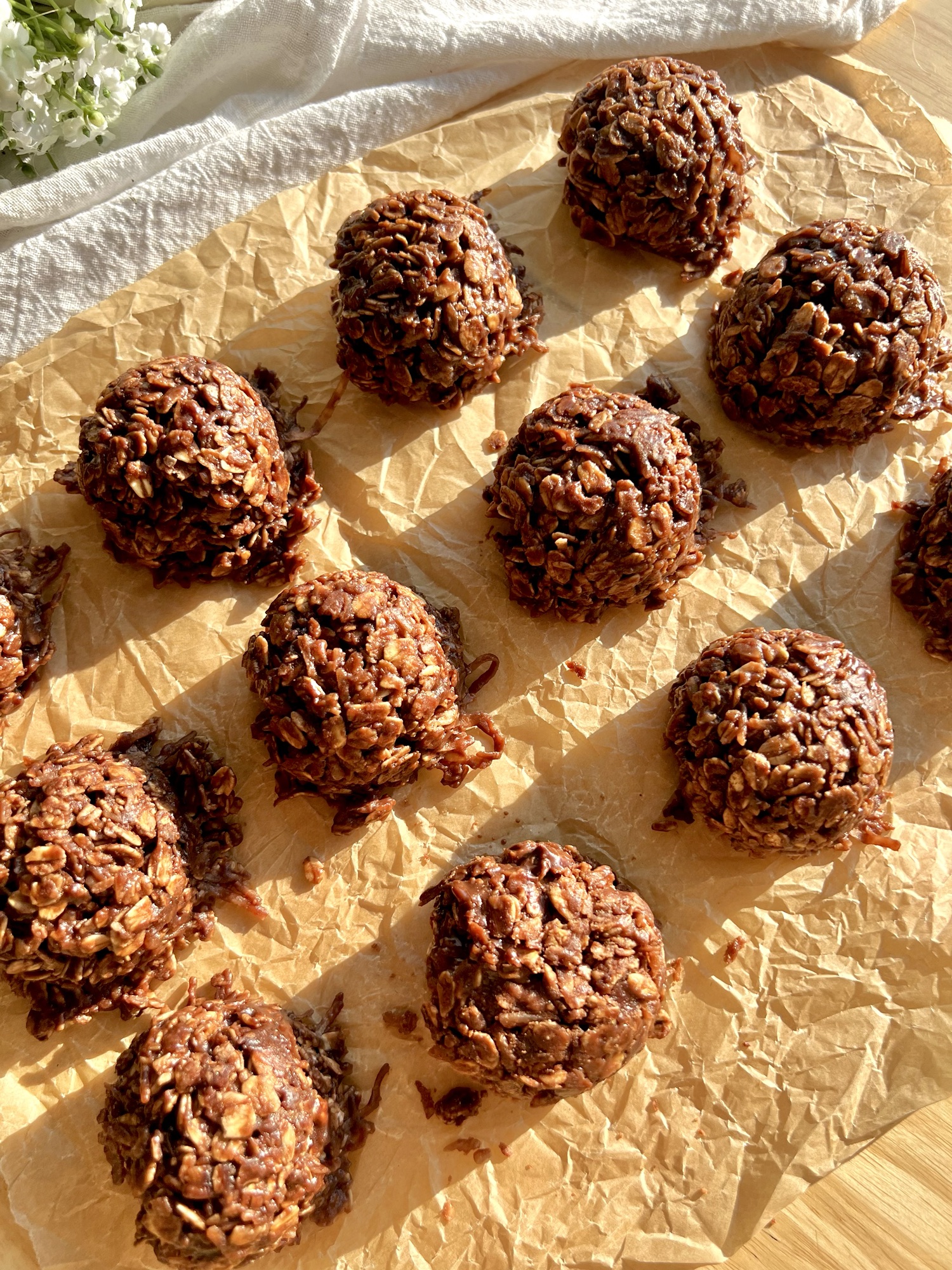 Easy Chocolate Coconut Haystacks - Kenna's Cooks