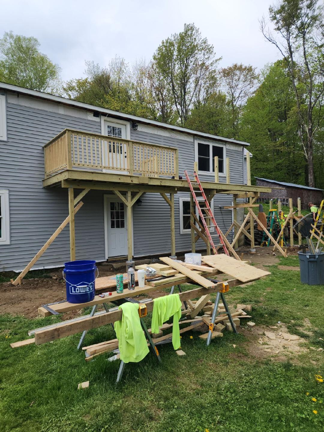 Residential construction project by Kennison Construction LLC in Vermont