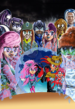 LARA-SU ORIGINAL & NEW LIMITED EDITION SIGNED & NUMBERED - KEN