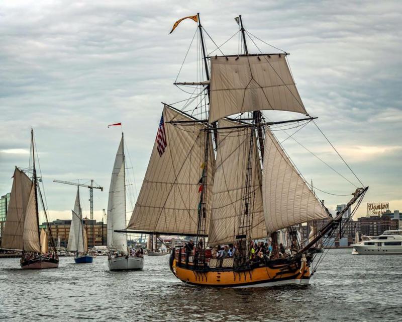 Schooner SULTANA Wins Great Chesapeake Bay Schooner Race