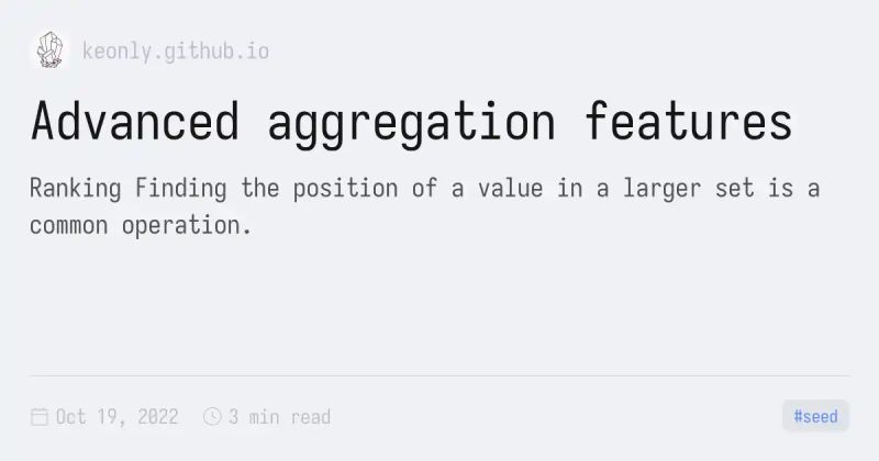 Advanced Aggregation - Best Dark Designs in High Resolution