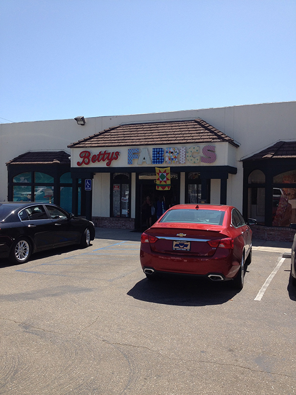 Betty's Fabrics, San Luis Obispo, CA